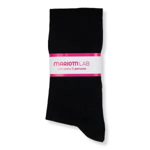 Calzino lungo in tinta unita con lavorazione 4 stagioni | Mariotti Lab