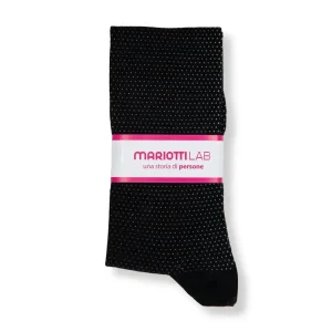 Calzino uomo lungo in cotone con lavorazione 200 aghi in fantasie Essential | Mariotti Lab