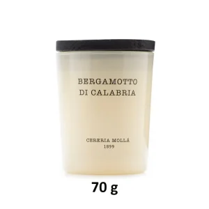 Candela Bergamotto di Calabria in cera vegetale di soia | Cereria Molla 1899