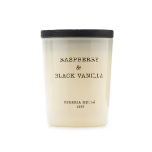Candela Raspberry & Black Vanilla in cera vegetale di soia | Cereria Molla 1899