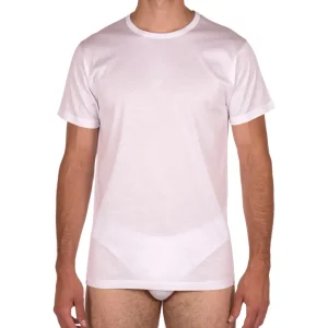 Canottiera a mezza manica paricollo in Filo di Scozia | Mariotti Lab