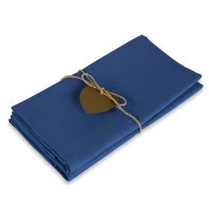 Confezione 2 tovaglioli tinta unita in cotone | Zita del Forte