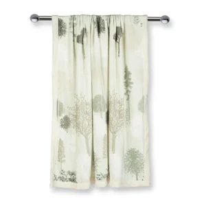 Coperta Plaid in fantasia Botanique in microfibra pellicciata | Daunex