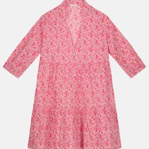 Abito Donna collo V Liberty Emma Lampone