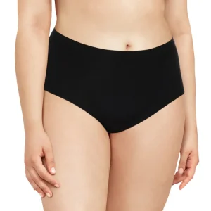 Culotte donna maxi a vita alta in microfibra taglio laser Soft Stretch | Chantelle