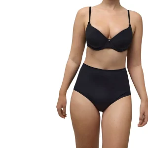 Guainetta modellante a vita alta in microfibra taglio laser invisibile | Ysabel Mora