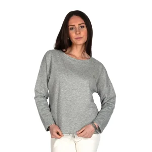 Felpa donna modello oversize in cotone leggero | Grabs