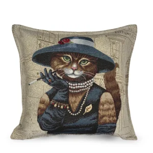 Fodera arredo per cuscini 40x40 in gobelin in fantasia linea Portrait