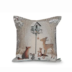 Fodera arredo per cuscini in gobelin in fantasia Winter 40x40 cm