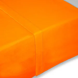 Lenzuolo sopra in tinta unita in puro cotone Letti d'Autore di Mariotti Biancheria