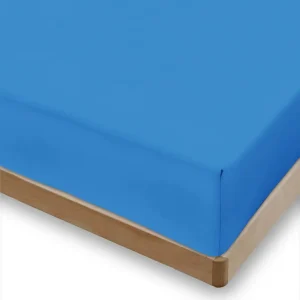 Lenzuolo sotto con angoli a tinta unita in cotone Letti d'Autore di Mariotti Biancheria