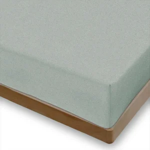 Lenzuolo sotto con angoli in percalle di puro cotone melange | Bossi