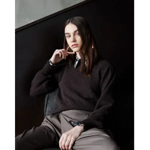 Maglia con maniche a palloncino Celye