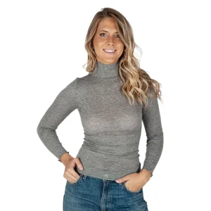 Maglia sottogiacca donna a lupetto manica lunga in Modal e Cashmere di Mariotti Lab