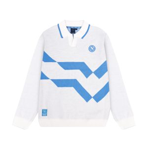 SSC Napoli Jumper Rétro Bianco 2025/2026