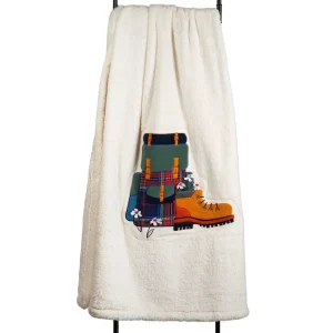 Maxi plaid in tessuto Bussy Mazzolin di Fiori 150x180 cm | MayPlaid