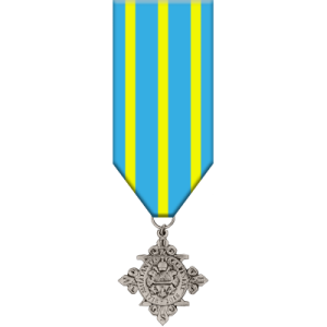 Medaglia Benemerenza Giubilare Sacro Ordine Costantiniano di San Giorgio 300° Anniversario