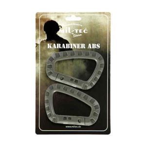 Moschettoni Militari Plastica ABS