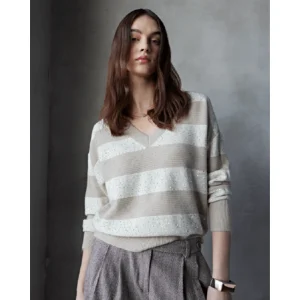 Maglia con scollatura a V Celye