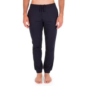 Pantalone lungo sportivo uomo con polsino in cotone garzato leggero | Fratelli Campagnolo