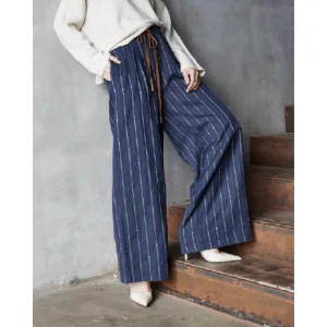 Pantaloni rigati Celye