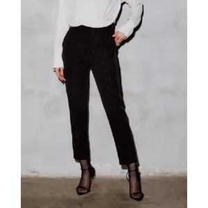 Pantaloni rigati Celye