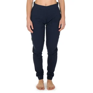 Pantalone sportivo donna lungo con polsino in cotone leggero