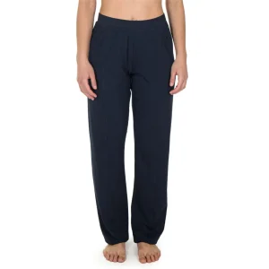 Pantalone sportivo donna lungo dritto in cotone leggero