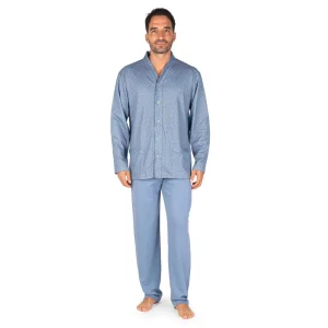 PIGIAMA UOMO APERTO DAVANTI IN FANTASIA IN CALDO C