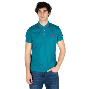 Polo uomo a mezza manica in cotone leggero Barr | U.S. Polo Assn.
