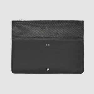 Custodia personalizzabile MacBook in pelle Laptop Sleeve Borsa in vero Pitone MacBook Pro 14  2021, MacBook Air 13 M2/M1  2022-2018, 13.3" MacBook Pro M2/M1 2022-2016, Surface PRO X/7/6/5