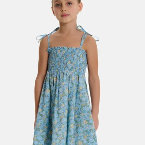 Prendisole Bambina Liberty Betsy Azzurro