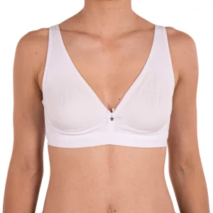 Reggiseno a triangolo alto con elastico sottoseno senza ferretto Bio Cotton