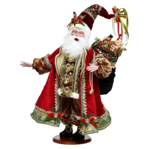 Santa Claus da collezione in Edizione Limitata Jolly Old Santa | Mark Roberts