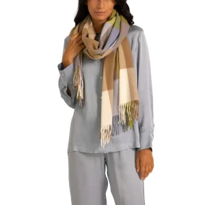 Sciarpa effetto lana con frange | MaryHome