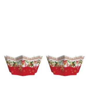 Set 2 ciotole in porcellana Christmas Memories | Easy Life