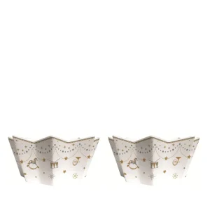 Set 2 ciotole in porcellana Royal Nutcracker | Easy Life