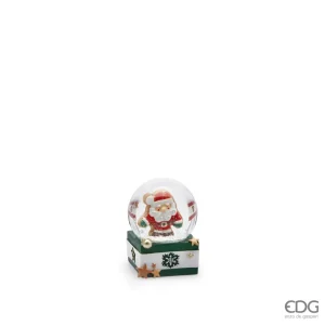 Sferacqua Babbo Natale h 9 cm d 6,5 cm | EDG -Enzo De Gasperi