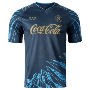 SSC Napoli Maglia Pre-Match Blu 2025/2026