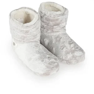 Stivaletto fantasia floreale con pelliccia interna | MaryHome