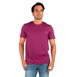 T-shirt uomo a mezza manica paricollo in cotone biologico | Grabs