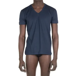 T-Shirt uomo mezza manica con scollo a V Iper Ice Cotton | Julipet