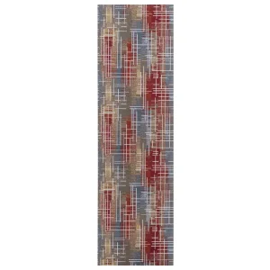 Tappeto guida al metro antiscivolo in fantasia Freedom altezza 57 cm