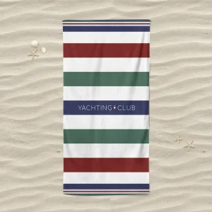 Telo mare misura maxi 100x180 cm Jacquard Travelling | Daunex