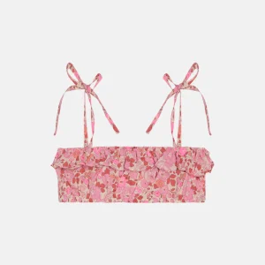 Top Balza onda Liberty Betsy Fluo Fuxia