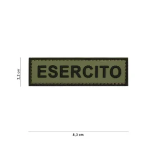 Patch Militare Etichetta Esercito Piccola