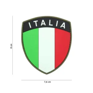 Patch Scudetto Italia Militare PVC