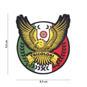 Patch Aquila Militare Tricolore PVC