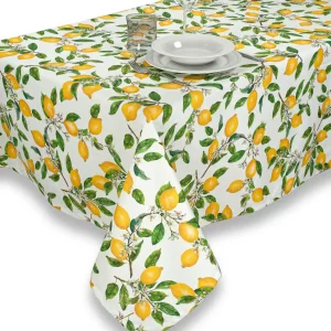 Tovaglia in tessuto antimacchia Clara in varie dimensioni | Zita del Forte