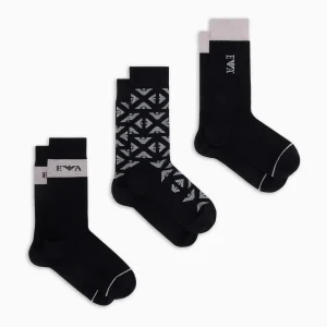 3 pack calze uomo Emporio Armani
